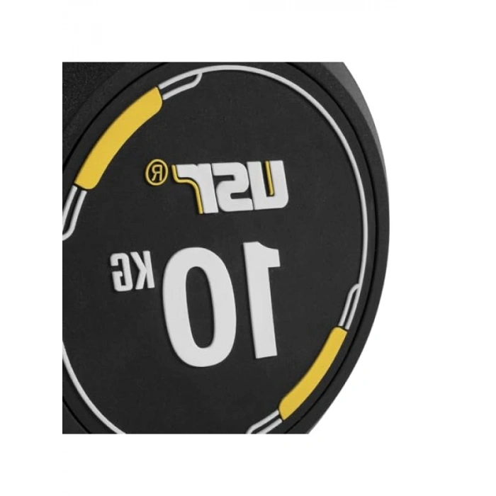 Düşük Kokulu Kauçuk Kaplama Barbell - 10 kg Ağırlık