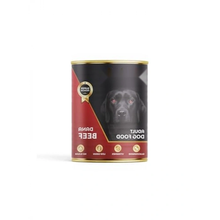 Düşük Tahıllı Sığır Etli Konserve Köpek Maması - 415 GR