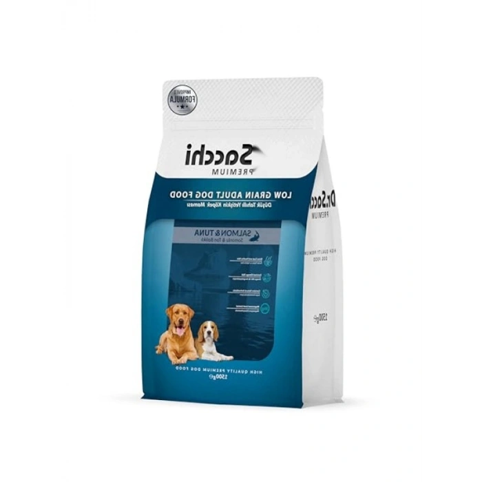 Düşük Tahıllı Somon ve Ton Balıklı Köpek Maması, 1.5 kg