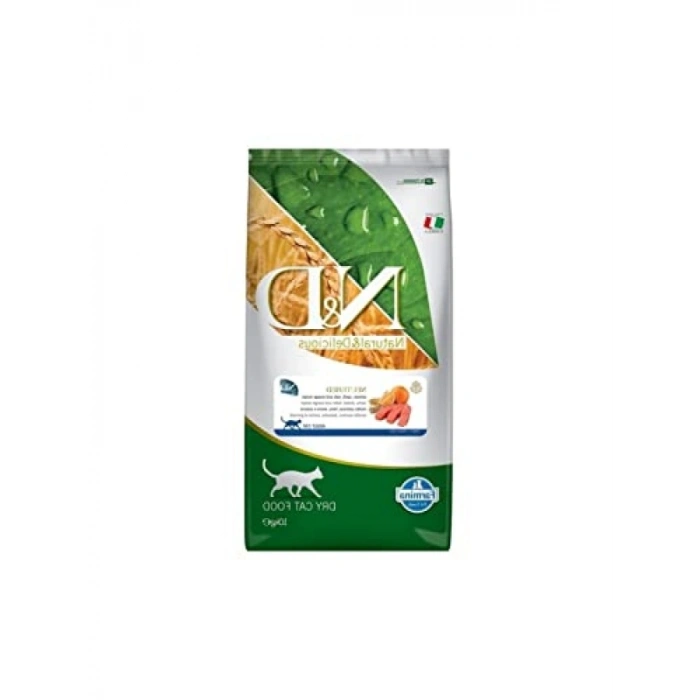 Düşük Tahıllı Somonlu Kısırlaştırılmış Kedi Maması 10 kg