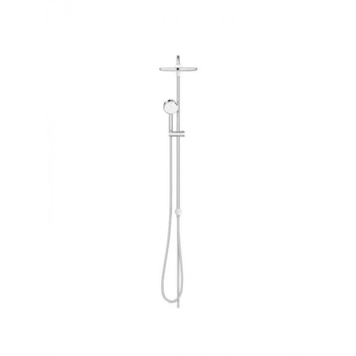 Duvar Bağlantılı Divertörlü Duş Sistemi, 250 mm