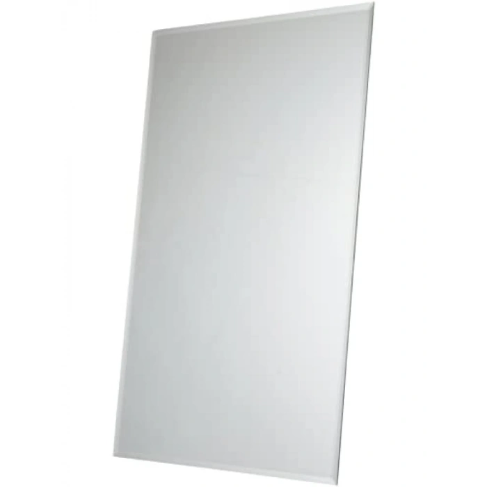 Düz Dikdörtgen Ayna - 400 x 600 mm - Krom Çerçeve