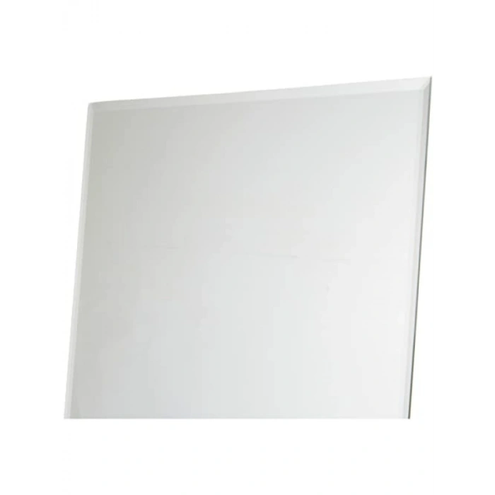 Düz Dikdörtgen Ayna - 400 x 600 mm - Krom Çerçeve