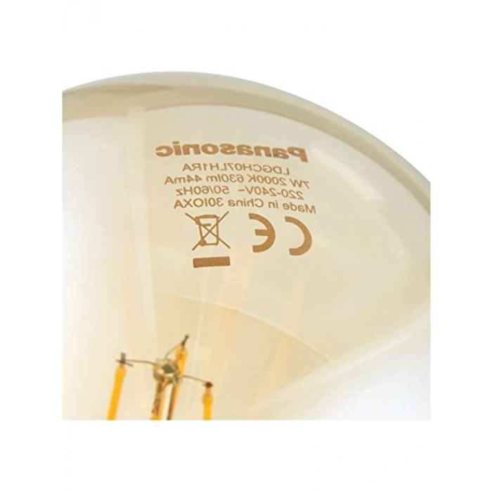 E27 Fil Lamba 7W 630Lm 2000K Gold - Konforlu Aydınlatma