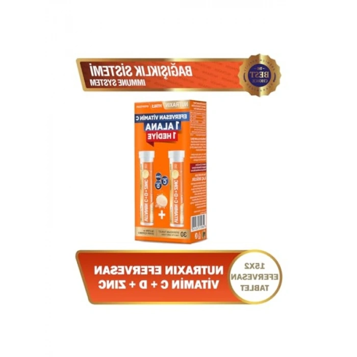 Efervesan C-D-Zinc Vitamin Takviyesi 15 Tablet