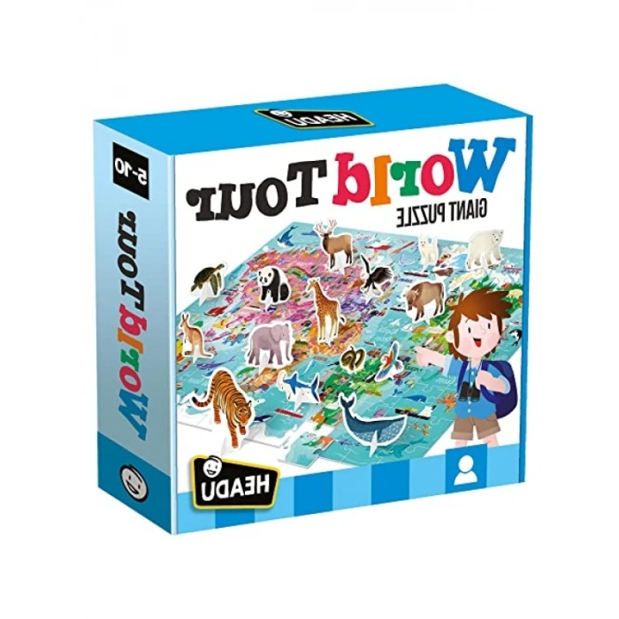 Eğitici Montessori Puzzle - 5-10 Yaş Arası Çocuklar için