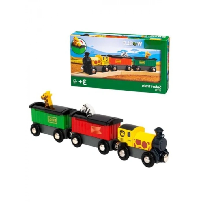 Eğitici Safari Tren Oyun Seti
