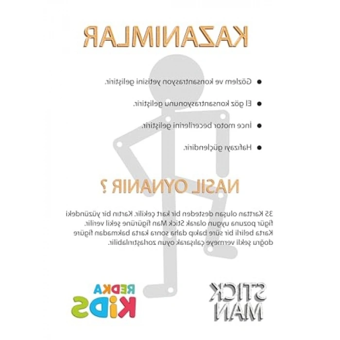 Eğitici Stick Man Oyuncak - Öğretici Oyun Seçenekleri