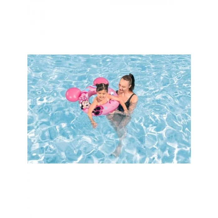 Eğlenceli Disney Temalı Şişirilebilir Yüzme Tüpü - 65 cm x 66 cm