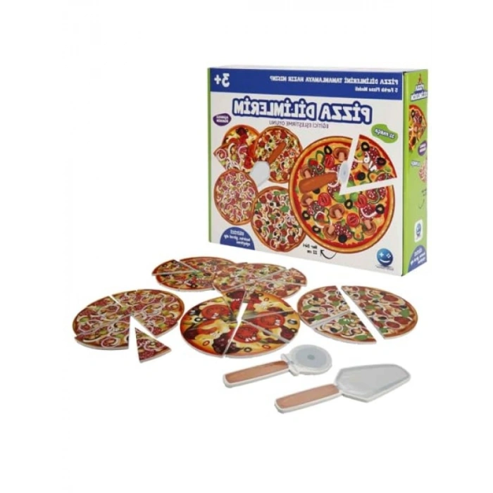 Eğlenceli Oyun Pizza Dilimleri Seti - 31 Parça