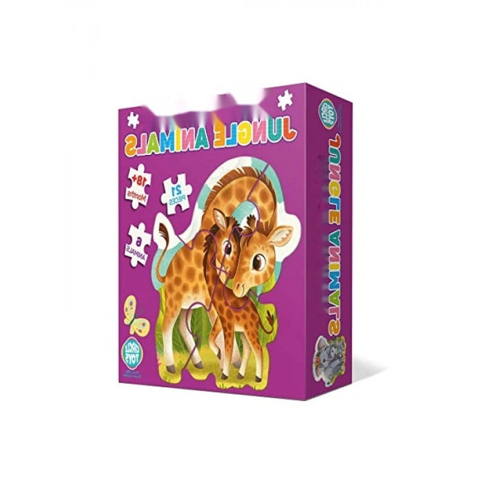 Eğlenceli Puzzle - Orman Hayvanları