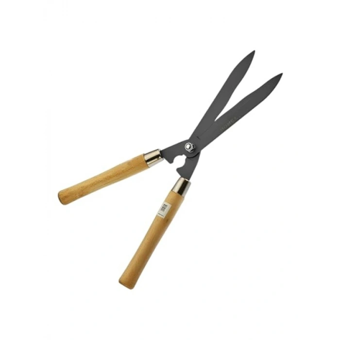 Eğri Çim Budama Makası, 50 cm Keskin Metal Bıçak