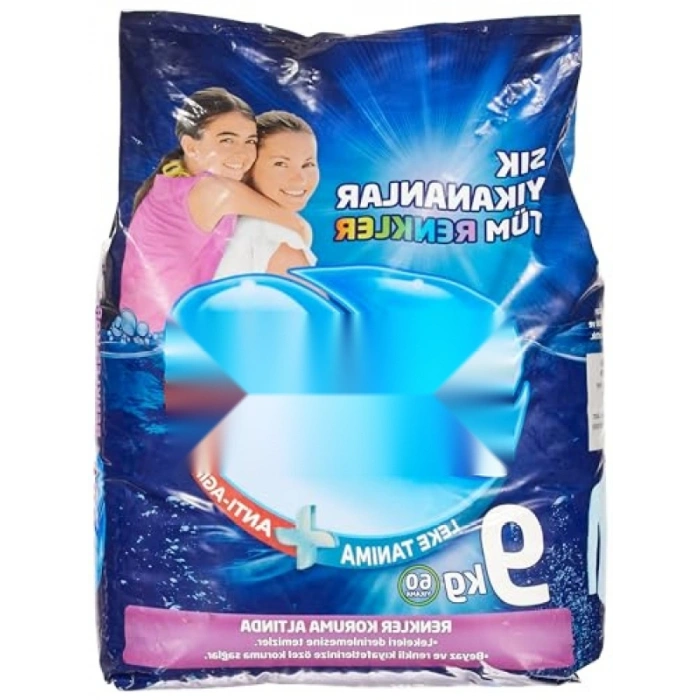 Ekonomik Toz Çamaşır Deterjanı - 9 kg (60 Yıkama)