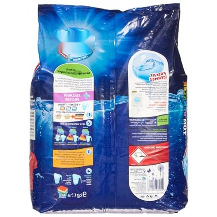 Ekonomik Toz Çamaşır Deterjanı - 9 kg (60 Yıkama)