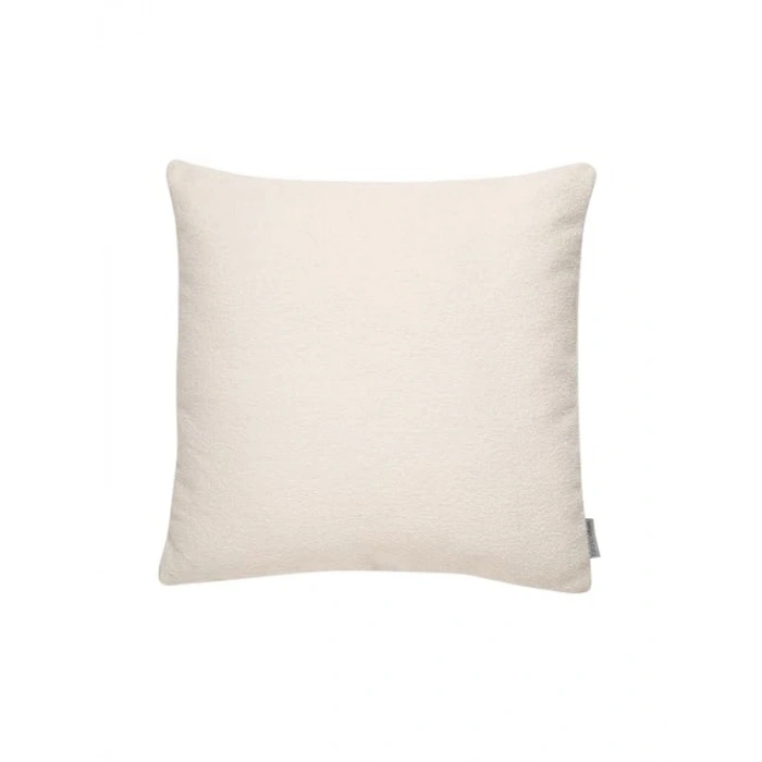Ekru Kırlent - 45 x 45 cm, Yıkama ve Bakım Talimatları ile