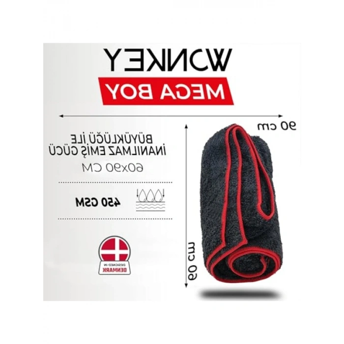 Ekstra Büyük Mikrofiber Oto Kurulama Bezi - 60x90 cm