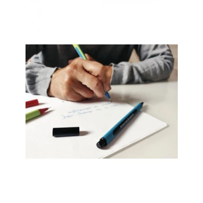 Ekstra Geniş Çizgi ile Metal Tüp Kalem Seti (10lu)