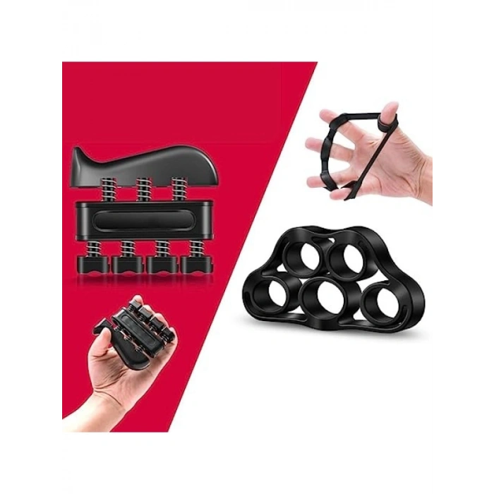 El, Kol ve Parmak Güçlendirme Seti - 5 Parça Fitness Takımı