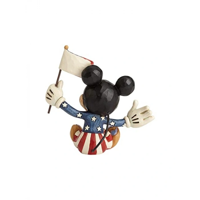 El Yapımı Renkli Mickey Mouse Minyatür Heykelcik