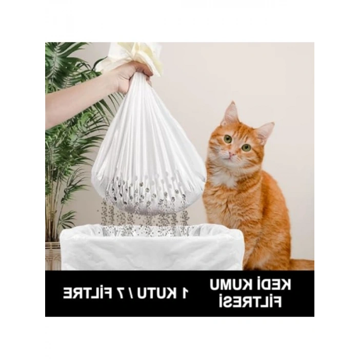 Elekli Kedi Kumu Filtresi - Kolay Temizlik İçin
