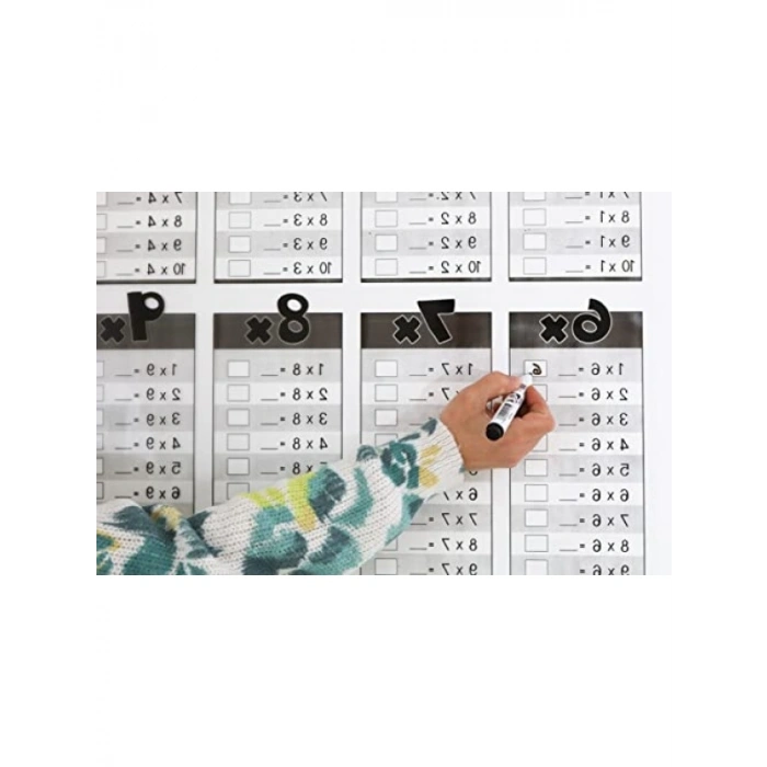 Elektrostatik Akıllı Kağıt Yazı Tahtası - 100 cm x 100 cm