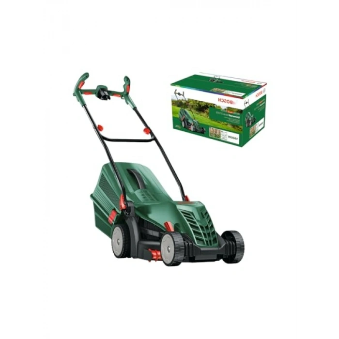 Enerji Tasarruflu Çim Biçme Makinesi, 37 cm Kesim Genişliği