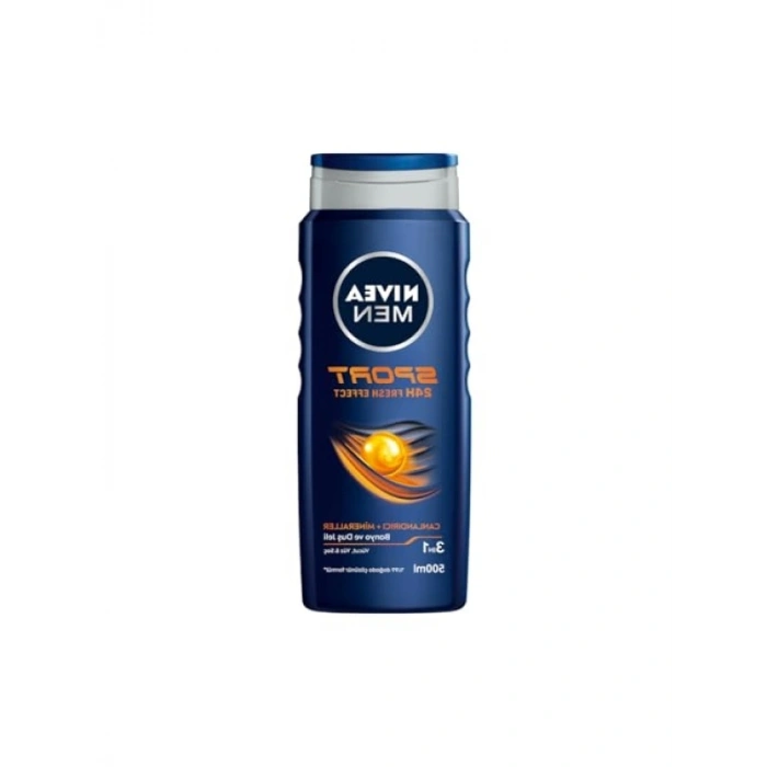 Enerji Veren 3ü 1 Arada Duş Jeli - 500 ml, Vücut, Yüz ve Saç için Ferahlatıcı