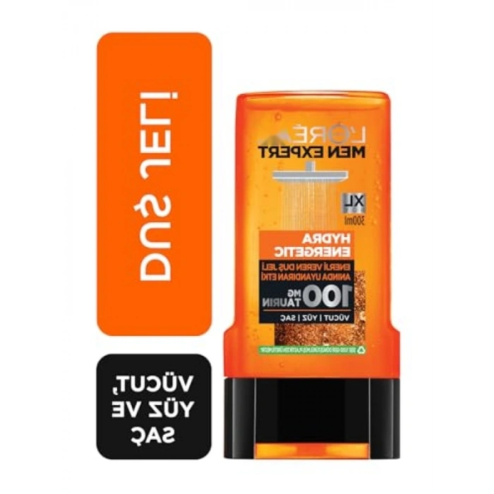 Enerji Veren Duş Jeli, Taurin İçeren, 300 ml