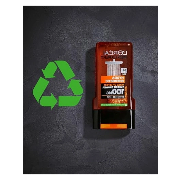 Enerji Veren Duş Jeli, Taurin İçeren, 300 ml
