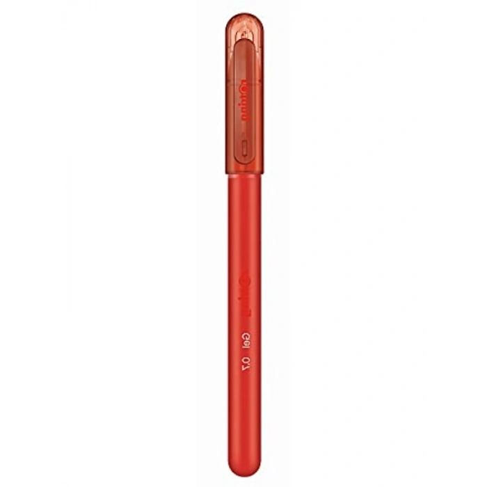 Ergonomik 0.7 mm Kırmızı Jel Kalem, Hızlı Kuruyan Mürekkep