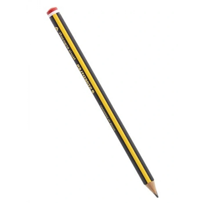Ergonomik Ağaç Cidarlı Jumbo Kurşun Kalem - 2B Dereceli