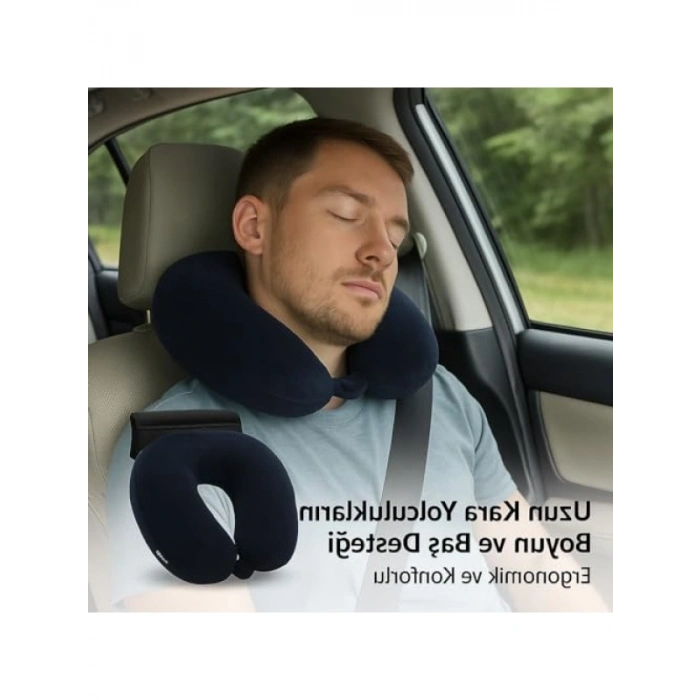 Ergonomik Büyük Boy Seyahat Boyun Yastığı