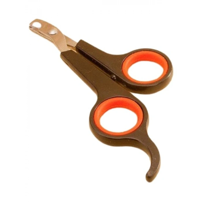 Ergonomik Çelik Uçlu Evcil Hayvan Tırnak Makası - Kaymaz Saplı