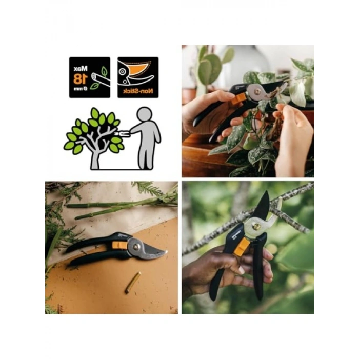Ergonomik Katı Budama Makası - Profesyonel Kullanım İçin Uygun