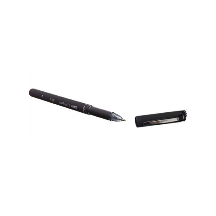 Ergonomik Kauçuk Kaplama Jel Tükenmez Kalem 12li Siyah 0.7 mm