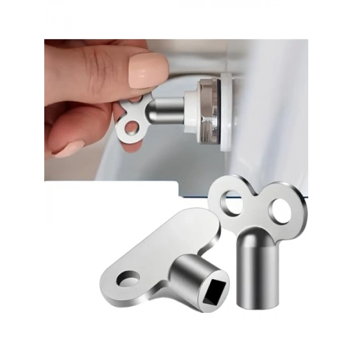 Ergonomik Petek Kalorifer Radyatör Vana Açıcı Aparat Seti (4 Adet)
