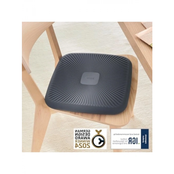 Ergonomik Wobble Denge Oturma Yastığı, Gri, Aktif Çalışma için