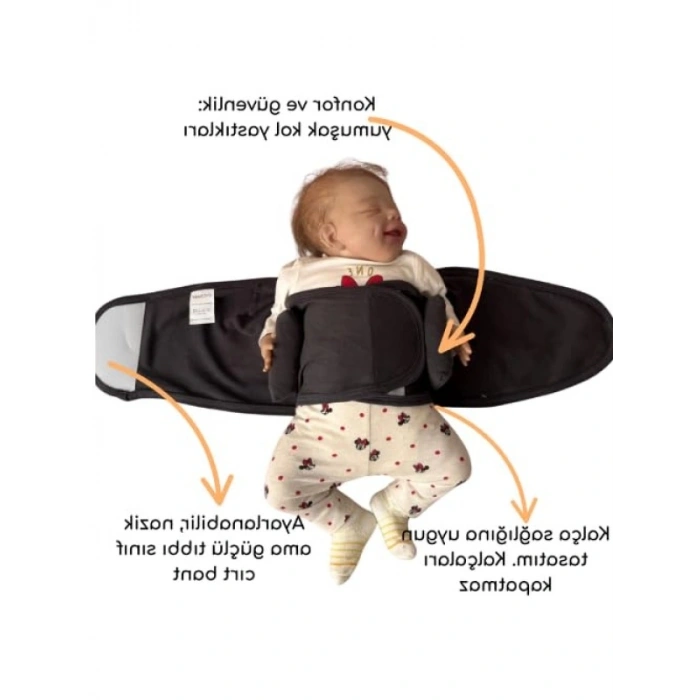 Ergonomik Yenidoğan Kundak - Ayarlanabilir Kemer