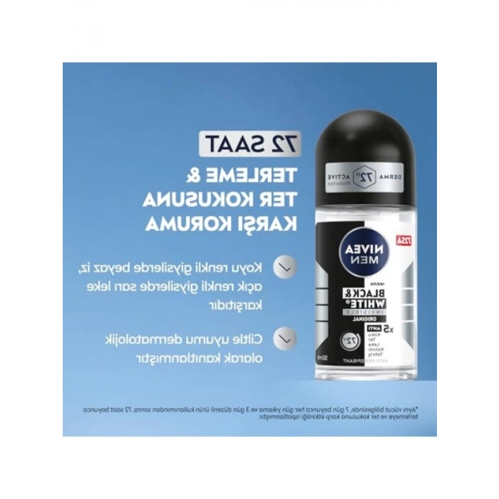 Erkek Roll On Deodorant (50 ml, Leke Önleyici)