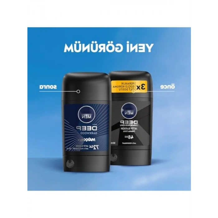 Erkekler İçin 72 Saat Etkili Stick Deodorant 50 ml