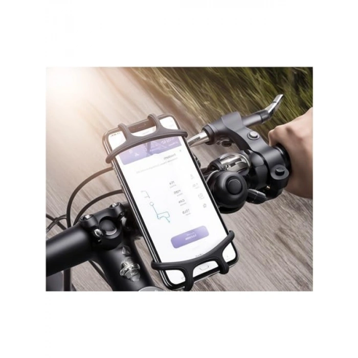 Esnek Silikon Telefon Tutucu - Motosiklet ve Bisiklet İçin