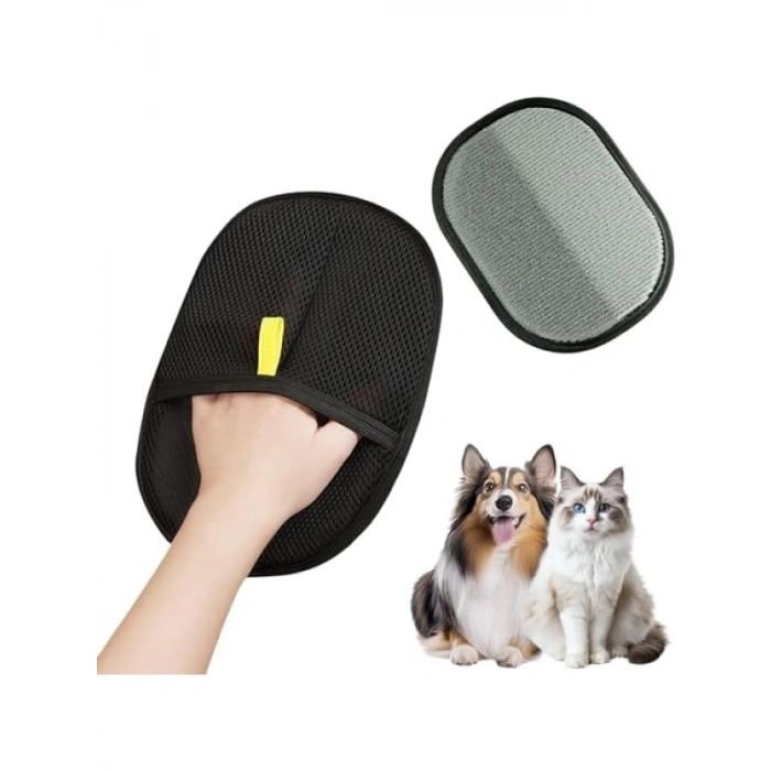 Evcil Hayvan Tüy Temizleme Eldiveni - Kedi ve Köpekler için Ergonomik Tasarım