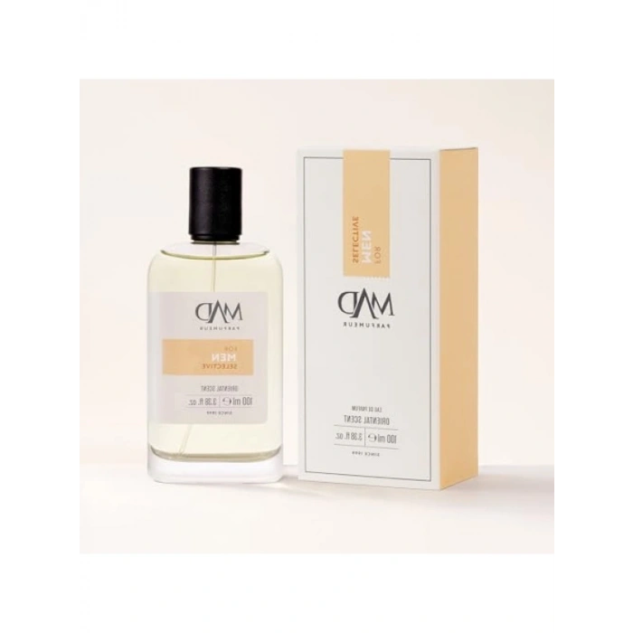 Ferah ve Odunsu Erkek Parfümü 100 ml – Limon, Paçuli ve Sandal Ağacı