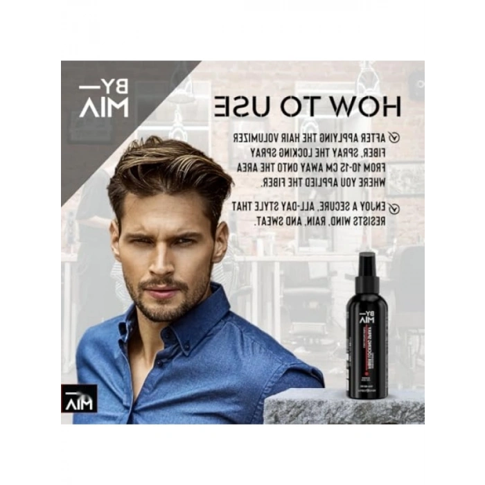 Fiber Saç Sabitleme Spreyi 100ml | Uzun Süreli Hacim ve Tutuş
