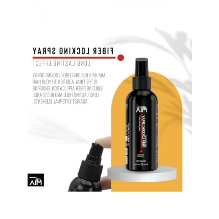Fiber Saç Sabitleme Spreyi 100ml | Uzun Süreli Hacim ve Tutuş