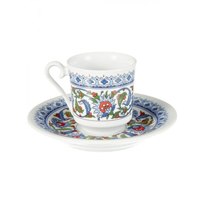 Fincan Takımı - 6 Adet Fincan ve Tabağı ile Mükemmel Set