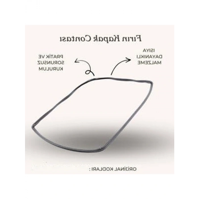 Fırın Kapak Contası, 440 mm x 320 mm Ölçülerinde
