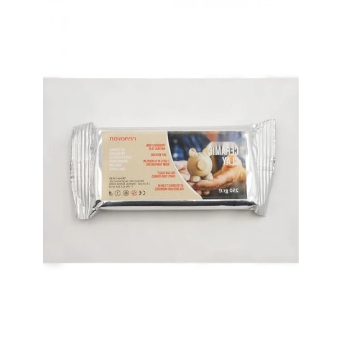 Fırınlama Gerektirmeyen Beyaz Kil - 250 gr