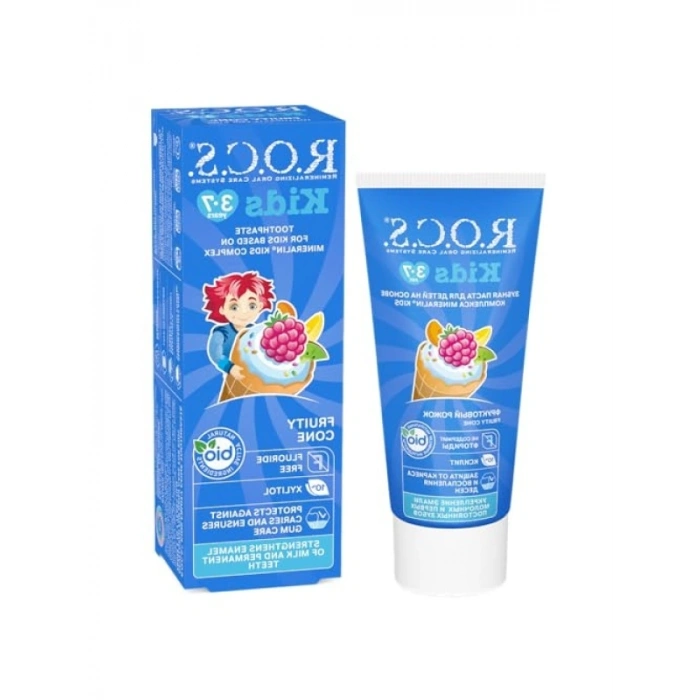 Florürsüz Diş Macunu, Meyve Külahı Tadında (45 g)