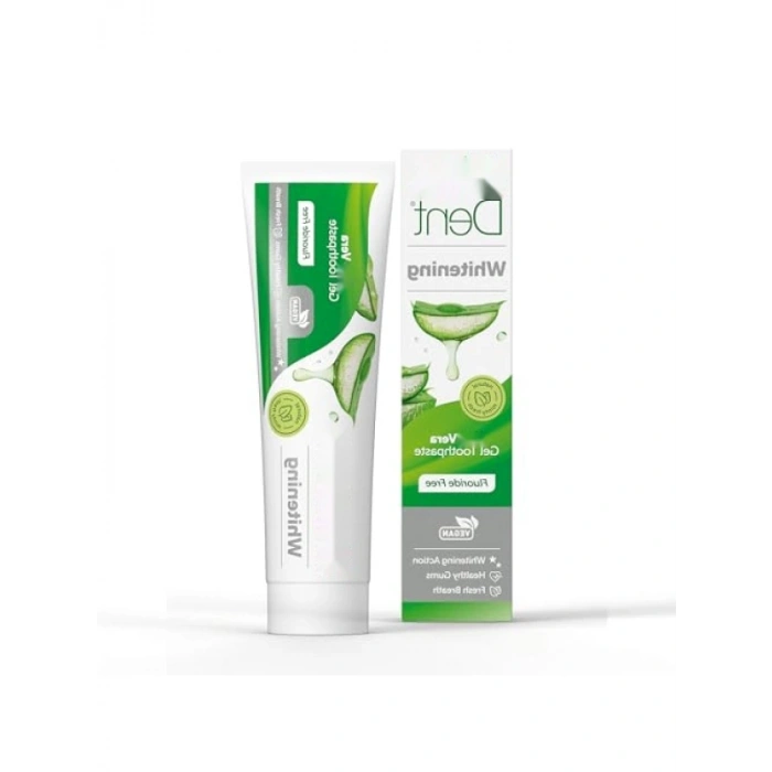 Florürsüz Ekstra Beyazlatıcı Diş Macunu, Aloe Vera ve Çay Ağacı Yağı İçerikli, 100 ml